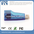 USB 2.0 10 / 100M Ethernet LAN Netzwerk RJ45 Adapter Neu